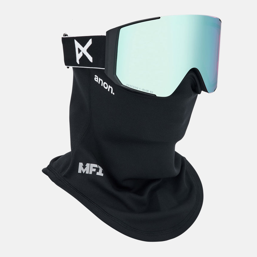 ANON Sync Goggle + MFI Facemask 2026 - Black/Perceive Variable Blue