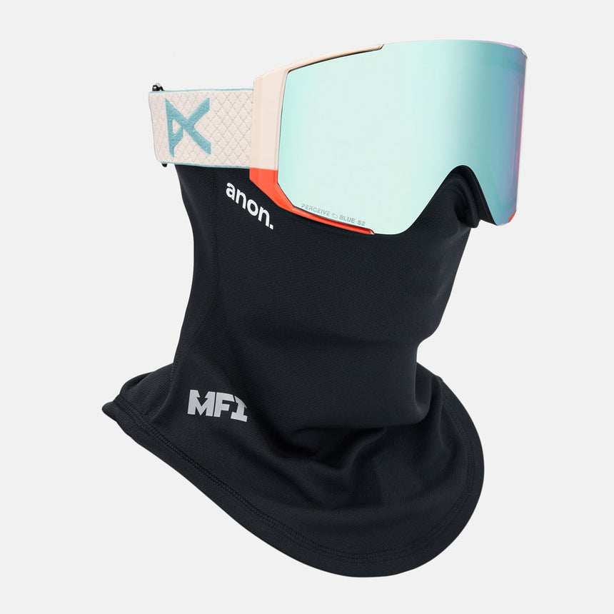 ANON Sync Goggle + MFI Facemask 2026 - Oat/Perceive Variable Blue