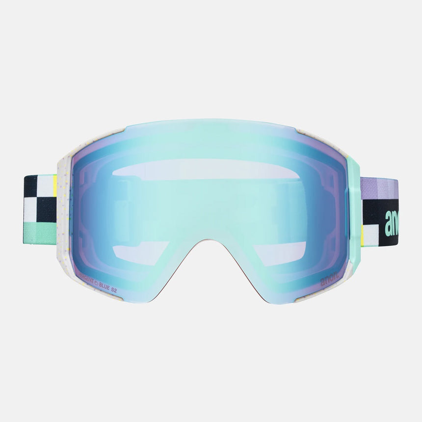 ANON Sync Goggle + MFI Facemask 2026 - Pixel/Perceive Variable Blue