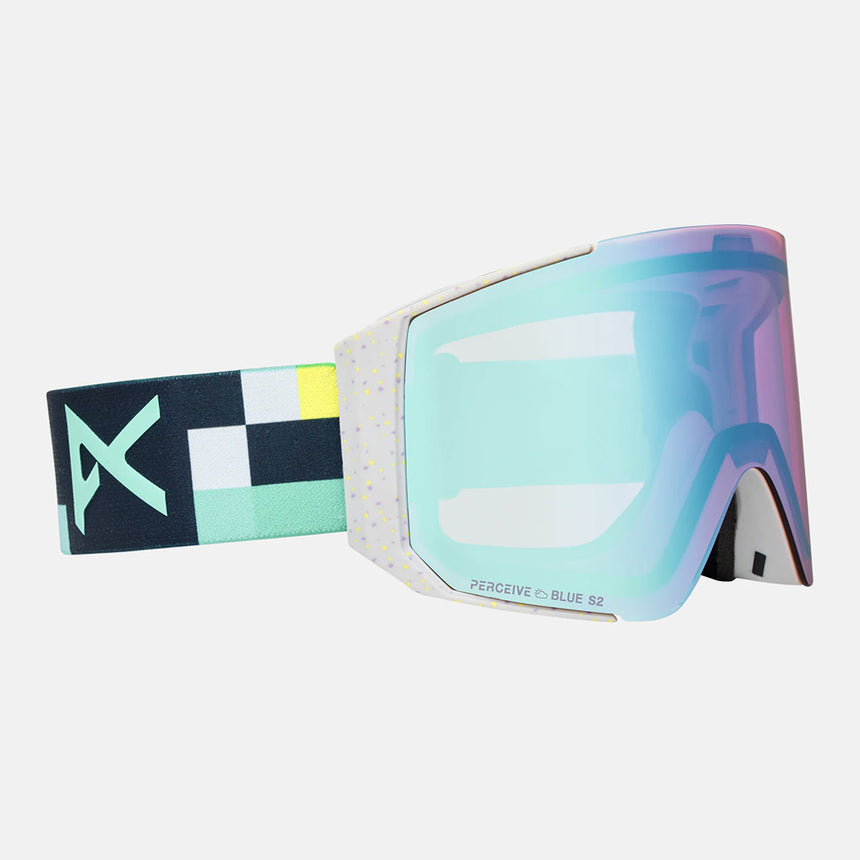 ANON Sync Goggle + MFI Facemask 2026 - Pixel/Perceive Variable Blue
