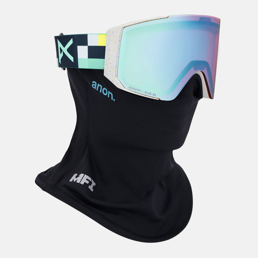 ANON Sync Goggle + MFI Facemask 2026 - Pixel/Perceive Variable Blue