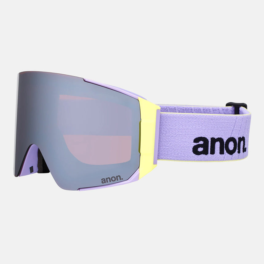 ANON Sync Low Bridge Fit Goggle + MFI Facemask 2026 - Hyper Lilac/Perceive Sunny Onyx