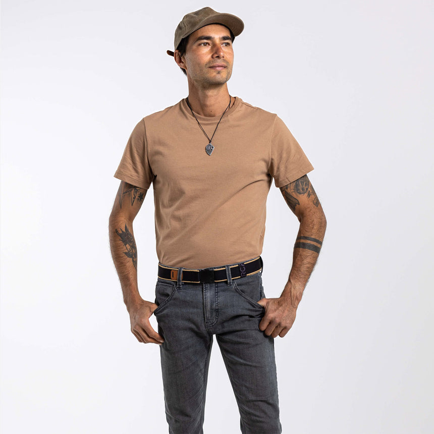 ARCADE Blackwood Belt - Black/Sand