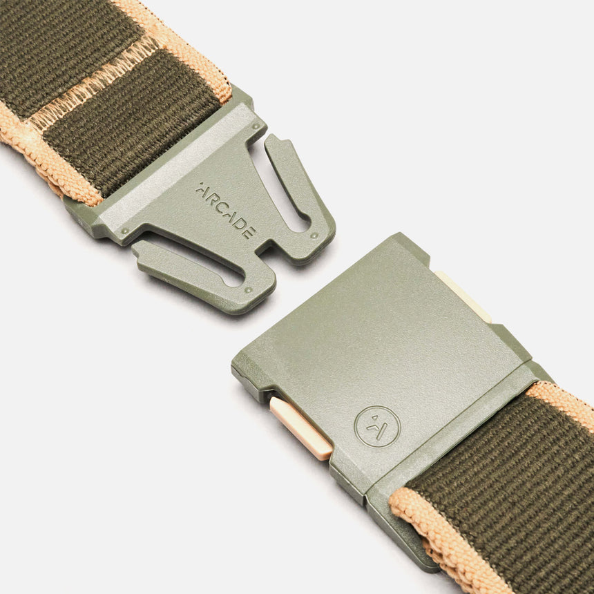 ARCADE Carto Belt - Ivy Green/Sand