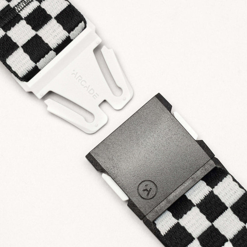 ARCADE Check Belt - Black/Glacial