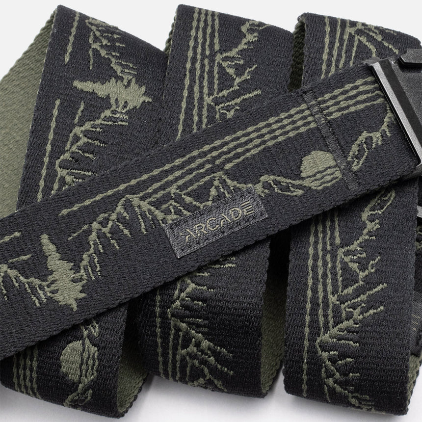 ARCADE Out Of Range Belt - Ivy Green