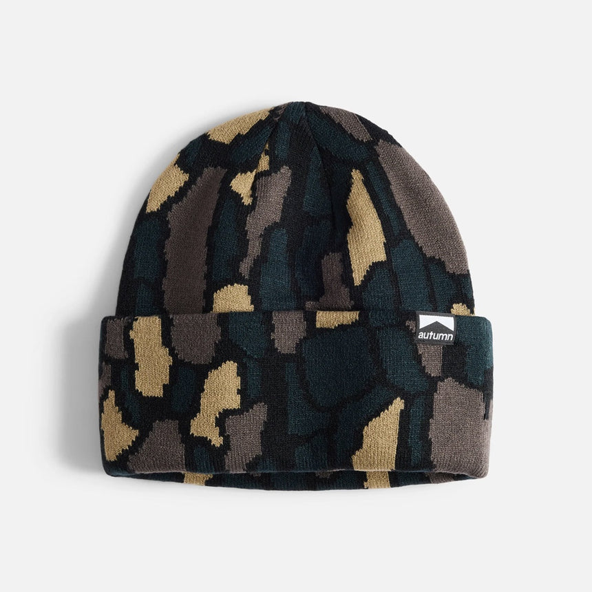 AUTUMN Treebark Beanie - Black