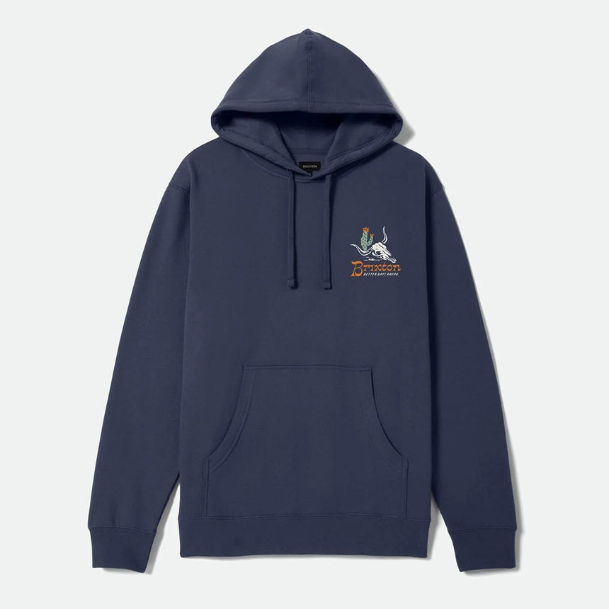 BRIXTON Barren Hood - Washed Navy