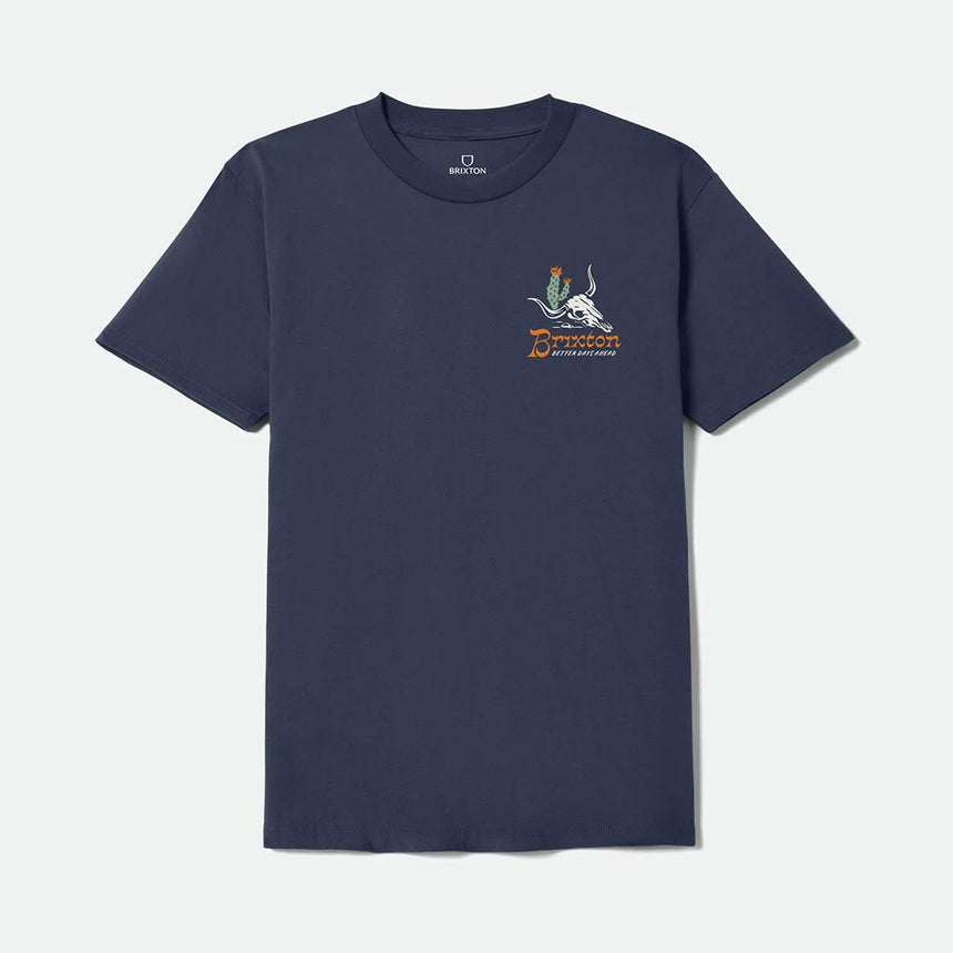BRIXTON Barren Tee - Navy