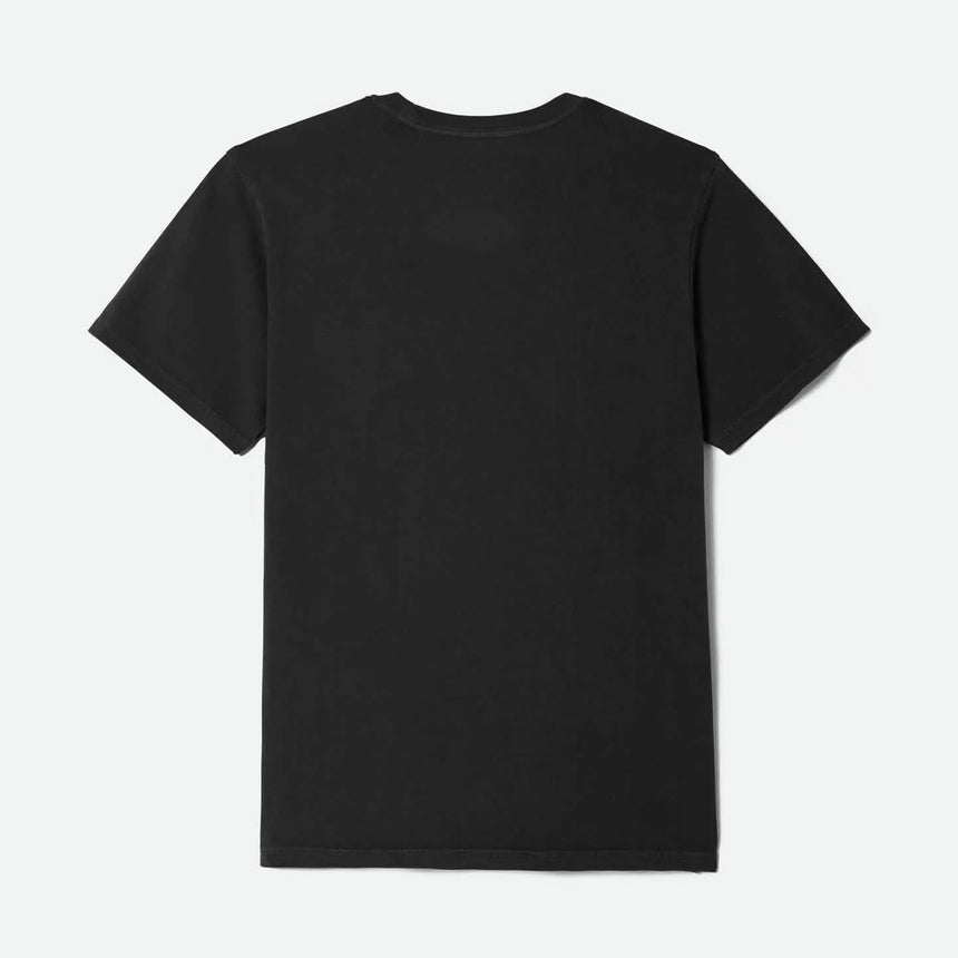 BRIXTON Briscoe Tee - Black Worn Wash