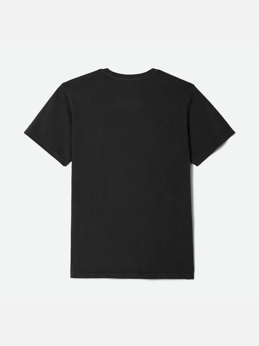 BRIXTON Briscoe Tee - Black Worn Wash