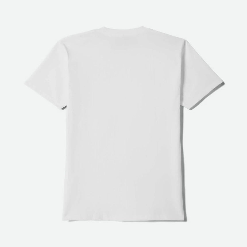 BRIXTON Duston Standard Tee - White