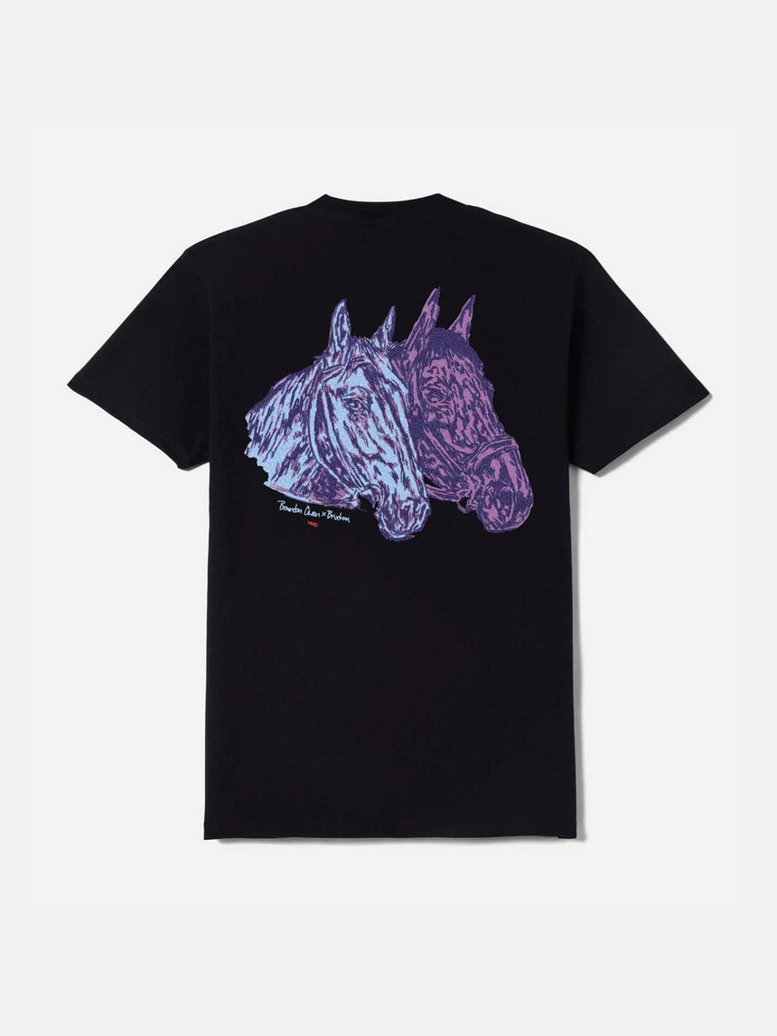 BRIXTON Elsmore Standard Tee - Black