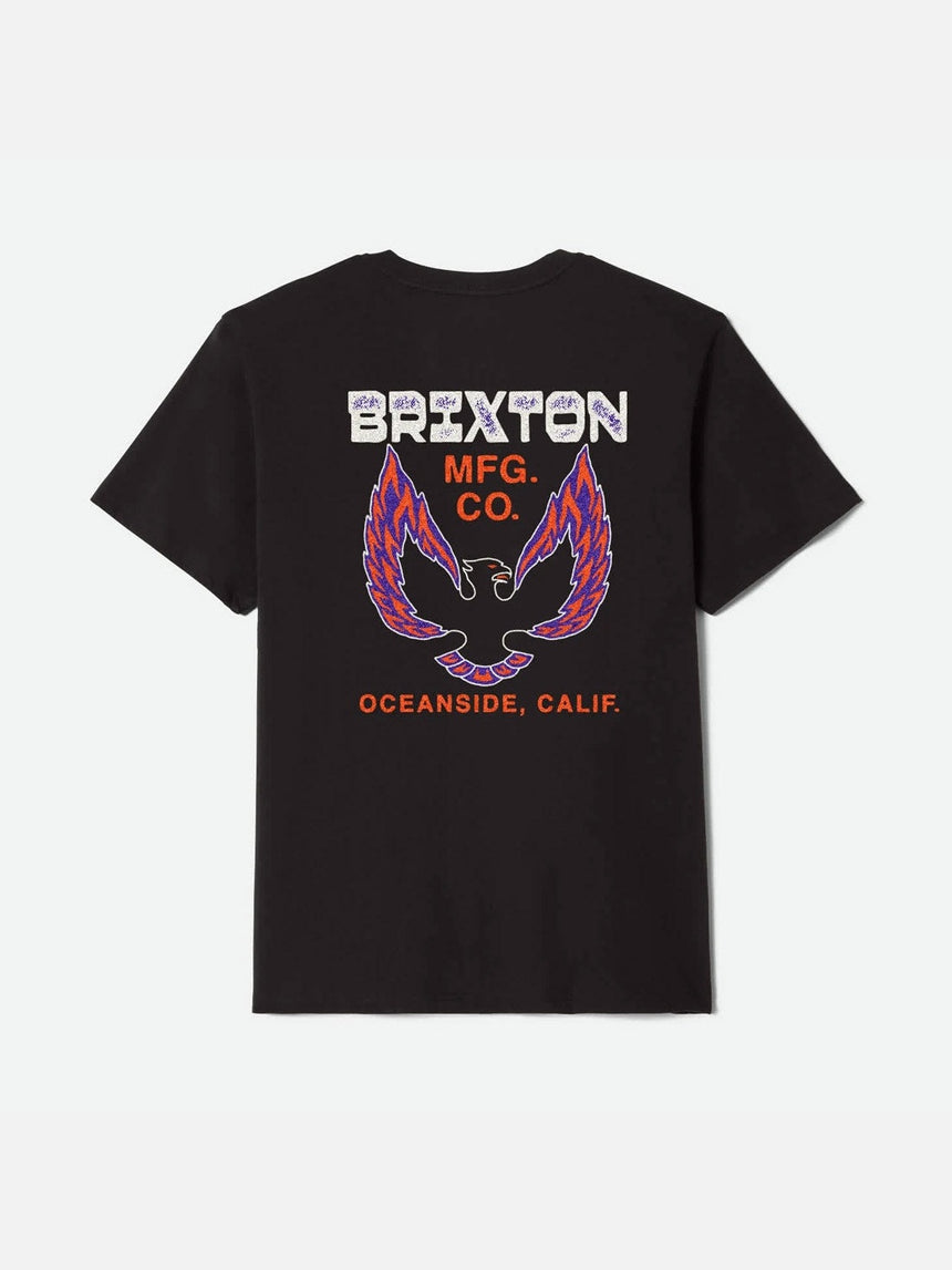 BRIXTON Garvey Tee - Black