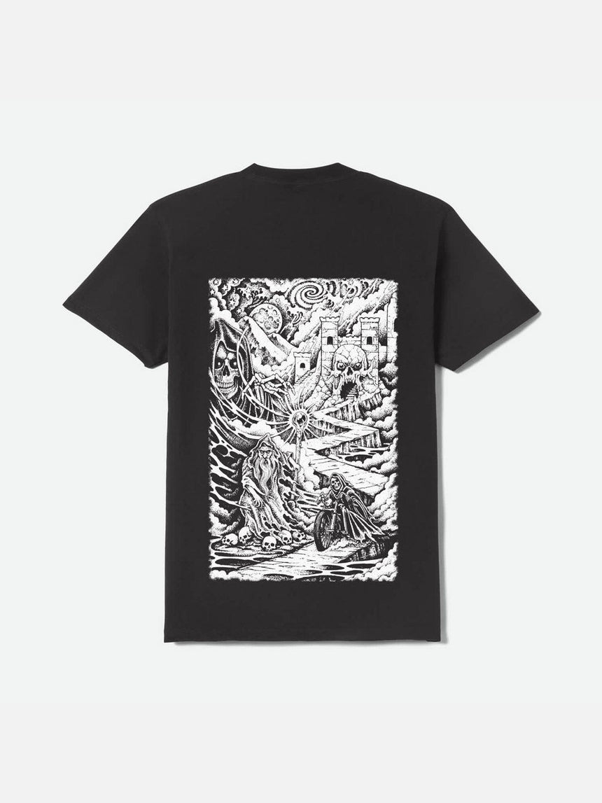 BRIXTON Hourglass Standard Tee - Black