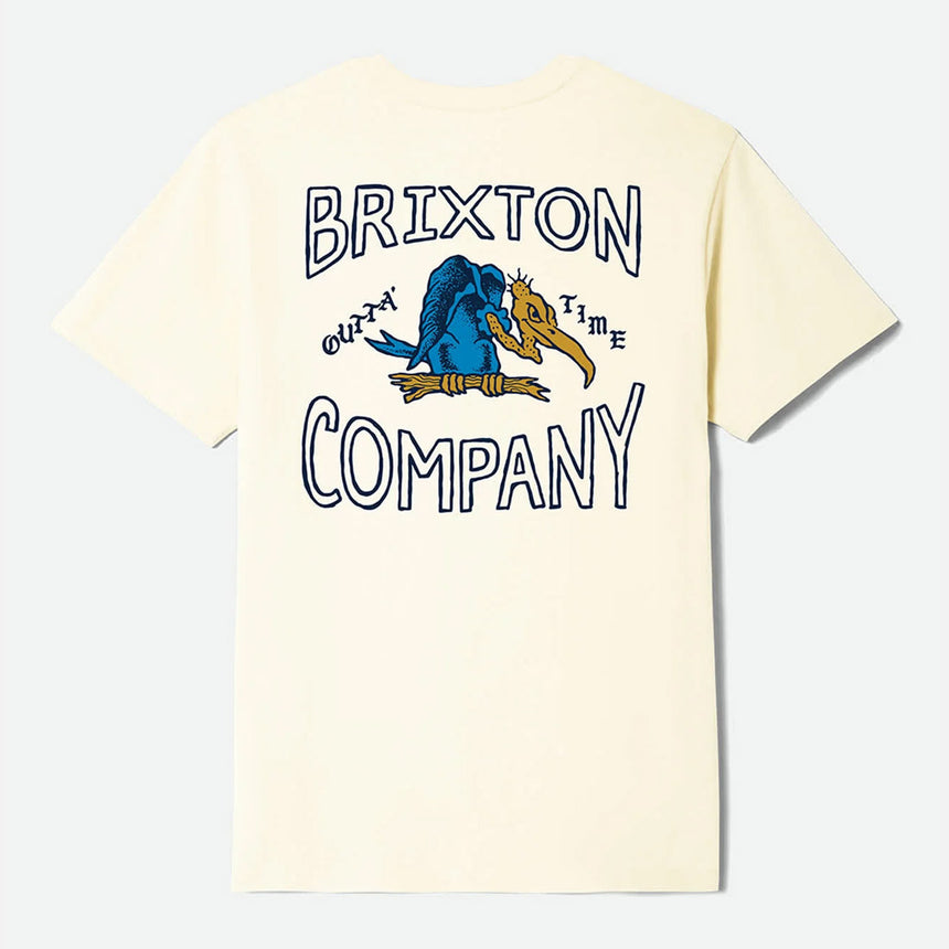 BRIXTON Outta Tee - Cream
