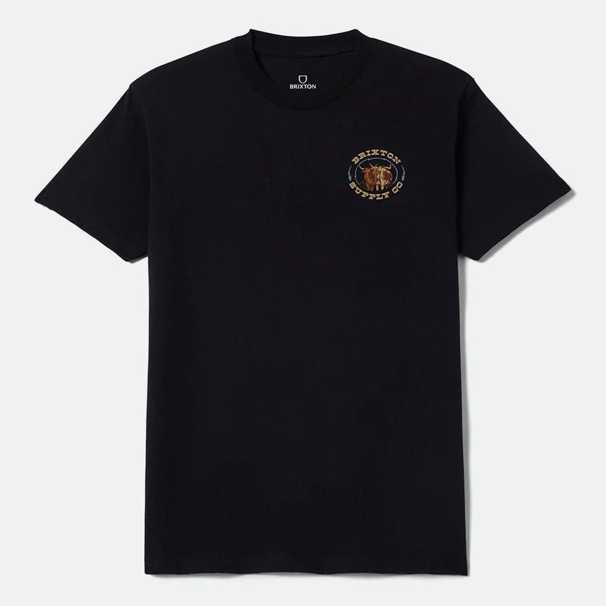 BRIXTON Steele Tee - Black