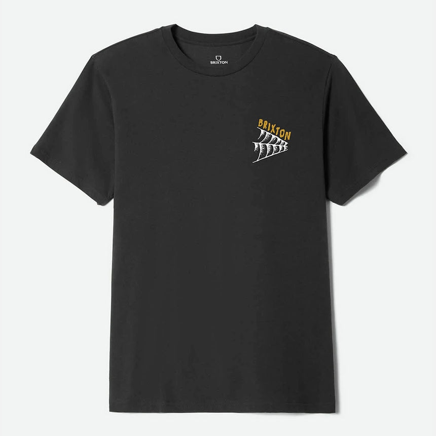BRIXTON Switchback Tee - Vintage Black