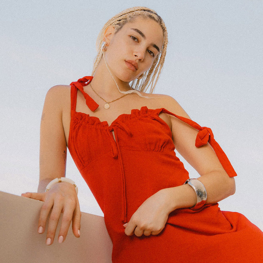 BRIXTON The Tie Dress - Adrenaline Rush