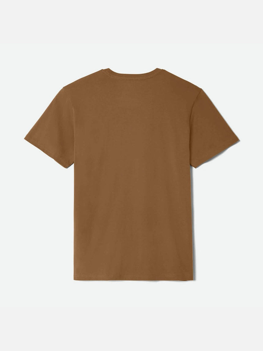 BRIXTON Wellston Tee - Washed Copper