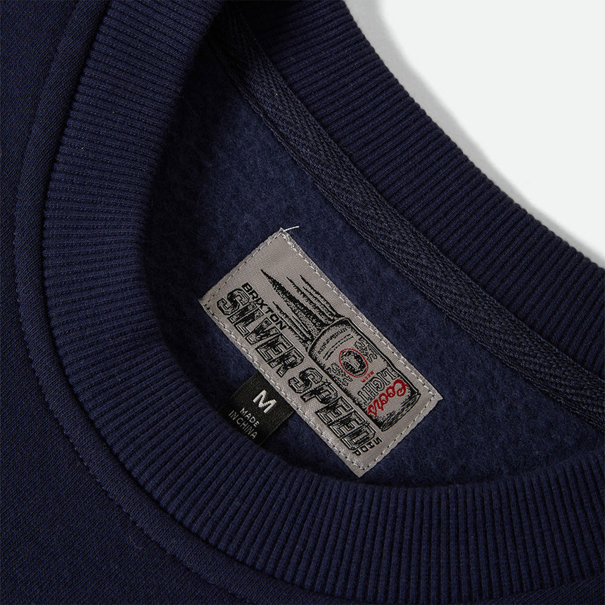 BRIXTON X Coors Light Berm Crew - Coors Navy