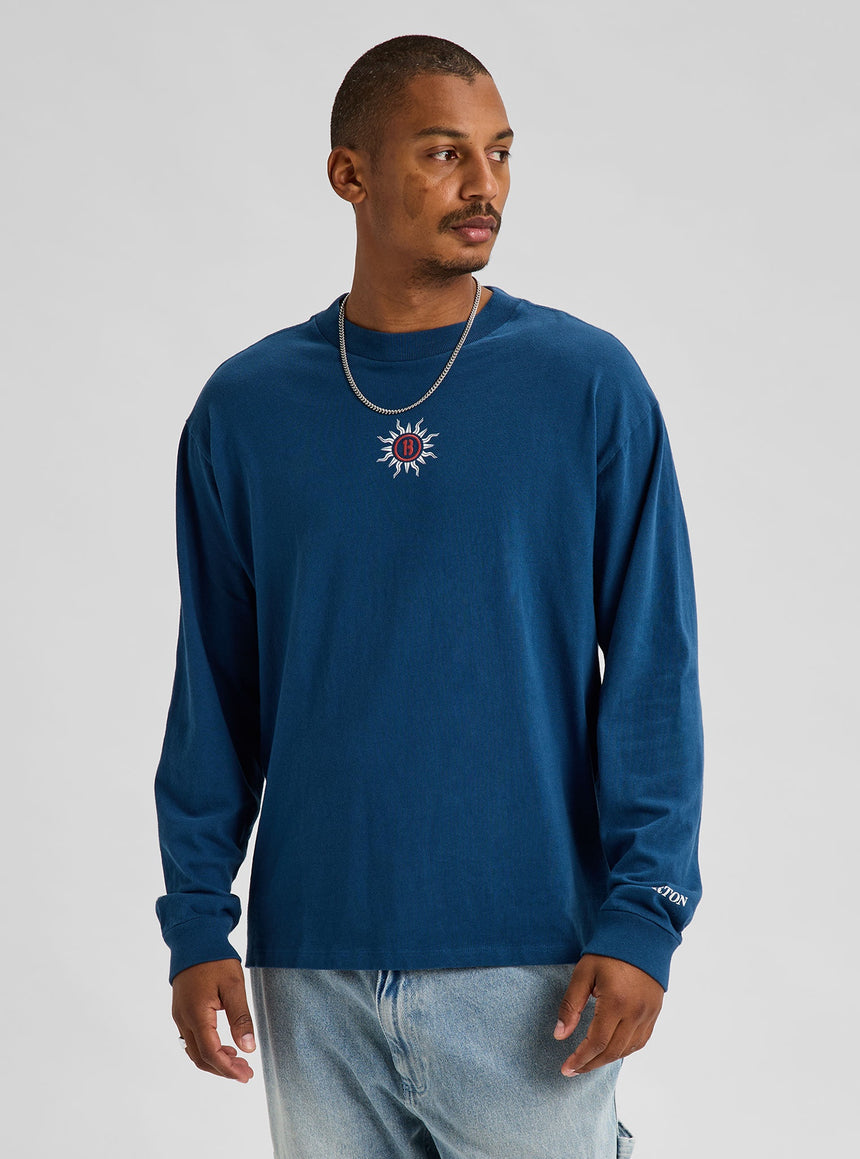 BURTON 50th 90's Long Sleeve Tee - Selvedge Blue