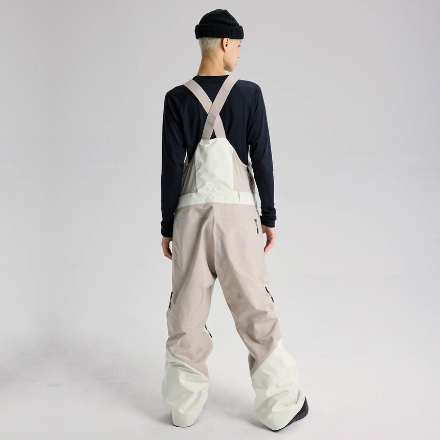 BURTON Analog AG Gore-Tex 3L Hardpack Bib Pant 2026 - Bone White/Stone Grey