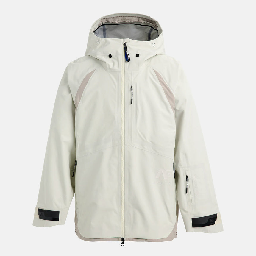 BURTON Analog AG Gore-Tex 3L Hardpack Jacket 2026 - Bone White/Stone Grey