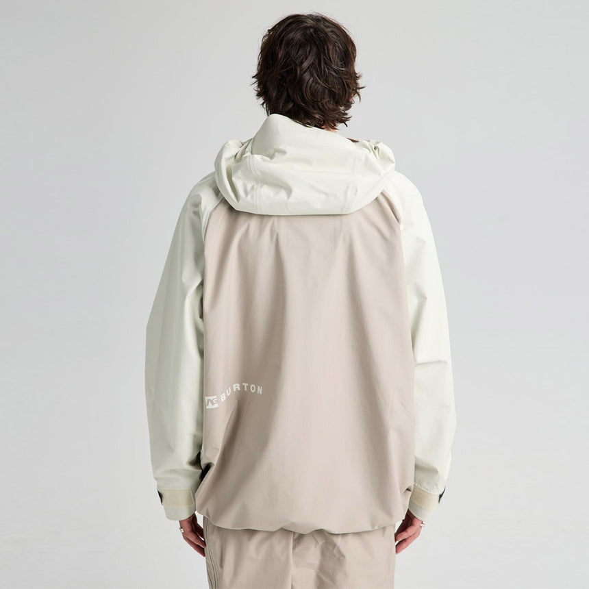 BURTON Analog AG Gore-Tex 3L Hardpack Jacket 2026 - Bone White/Stone Grey