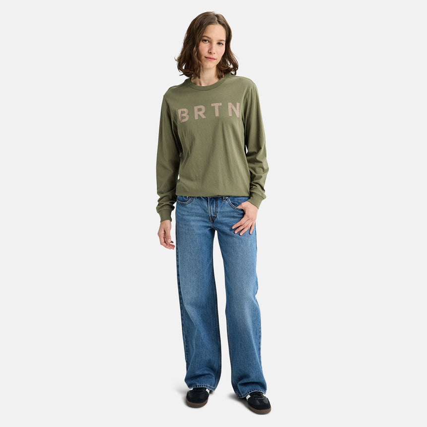 BURTON BRTN Long Sleeve Tee - Forest Moss