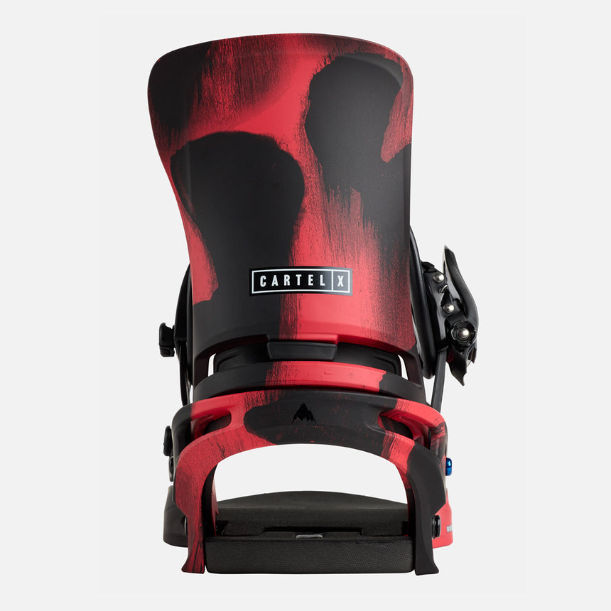BURTON Cartel X Bindings 2026 - Black/Red