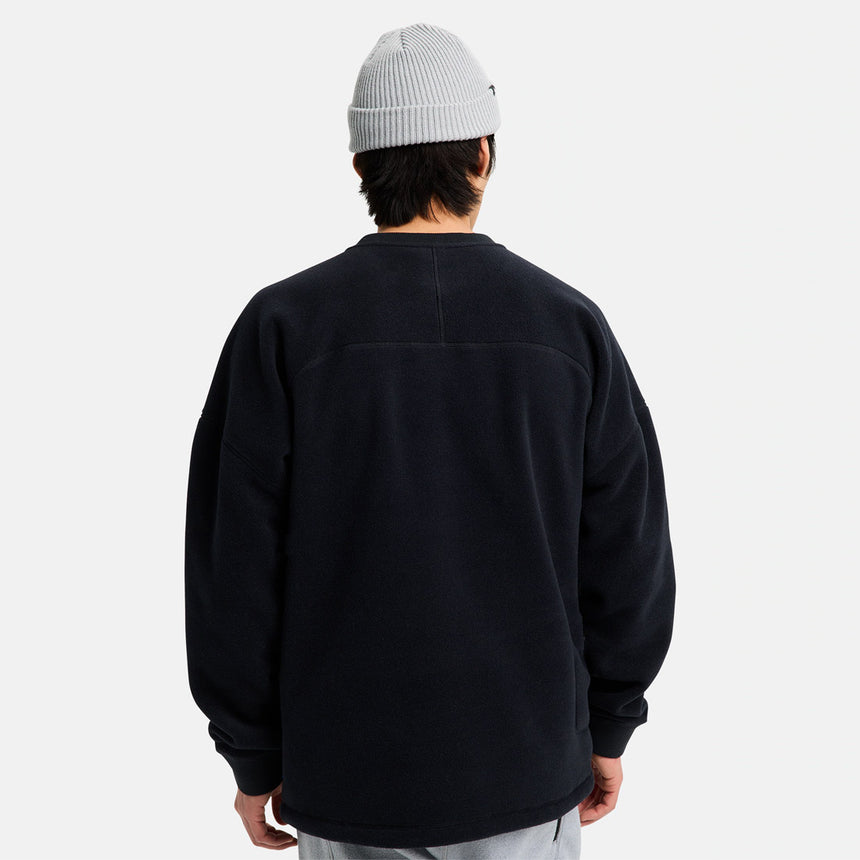 BURTON Cinder Fleece Crew - True Black