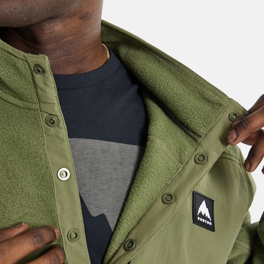 BURTON Cinder Fleece Pullover - Forest Moss