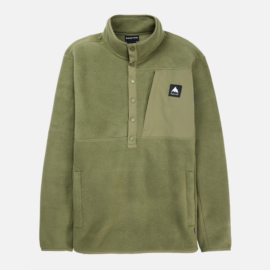 BURTON Cinder Fleece Pullover - Forest Moss