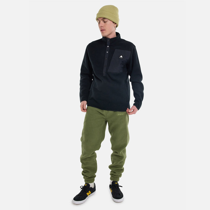 BURTON Cinder Fleece Pullover - True Black