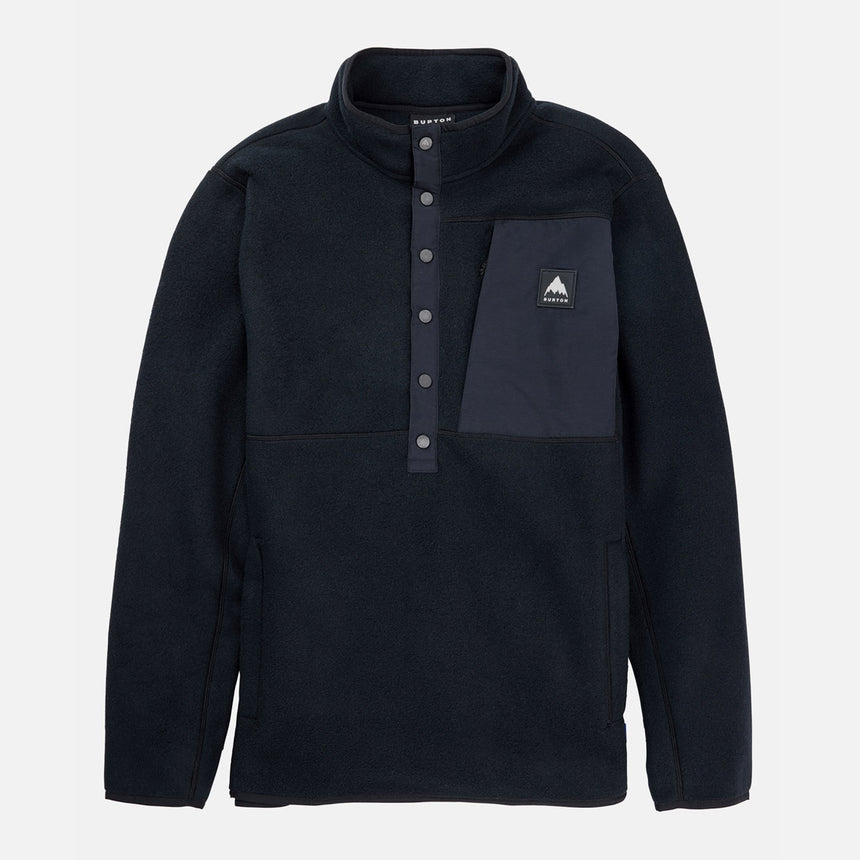 BURTON Cinder Fleece Pullover - True Black