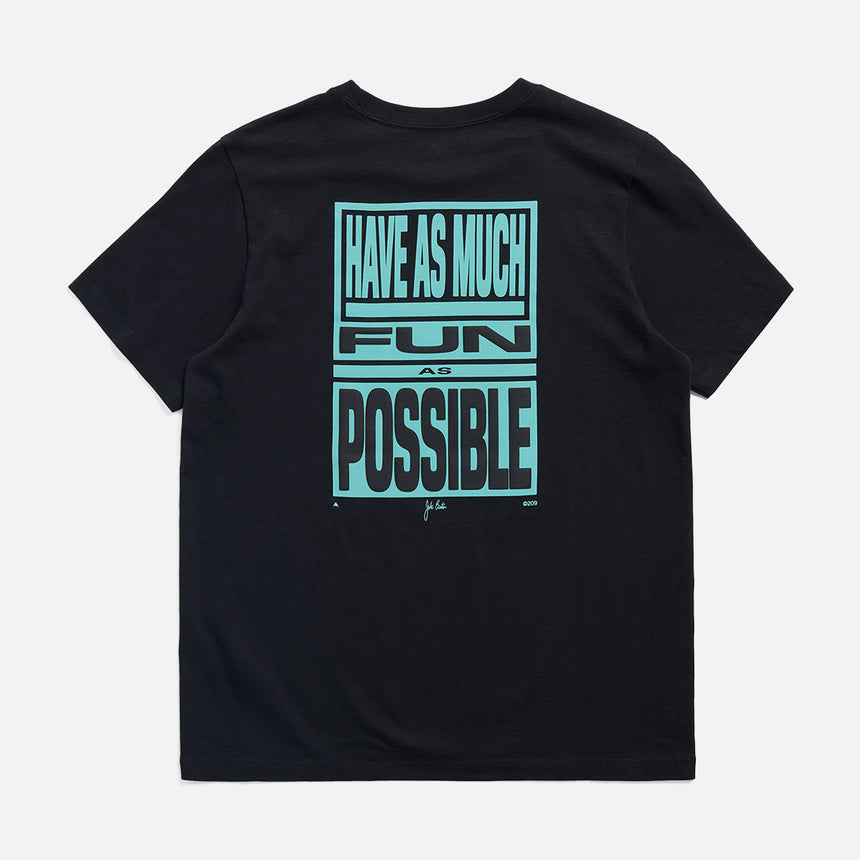 BURTON From Burton to the World T-Shirt - True Black