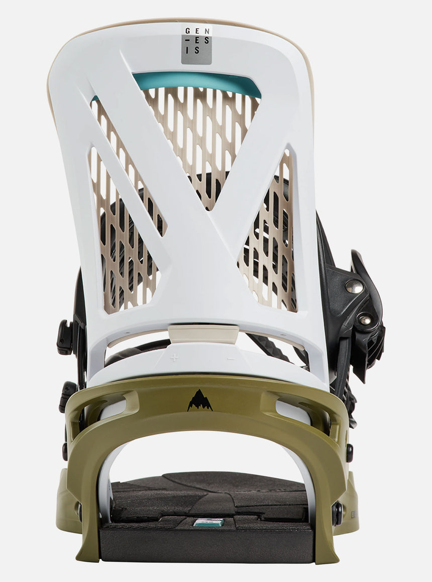 BURTON Genesis Bindings 2027 - White/Dried Moss