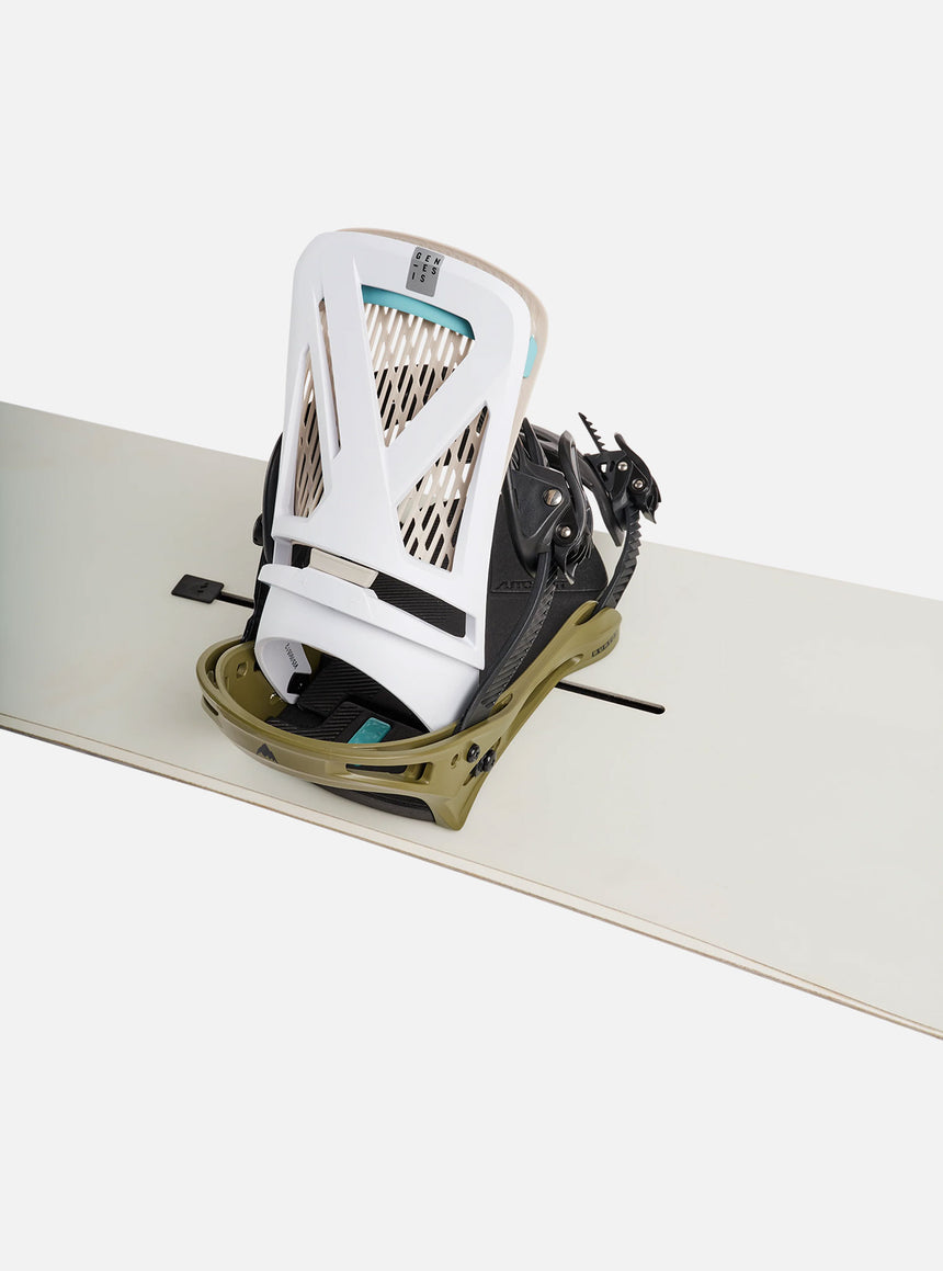 BURTON Genesis Bindings 2027 - White/Dried Moss