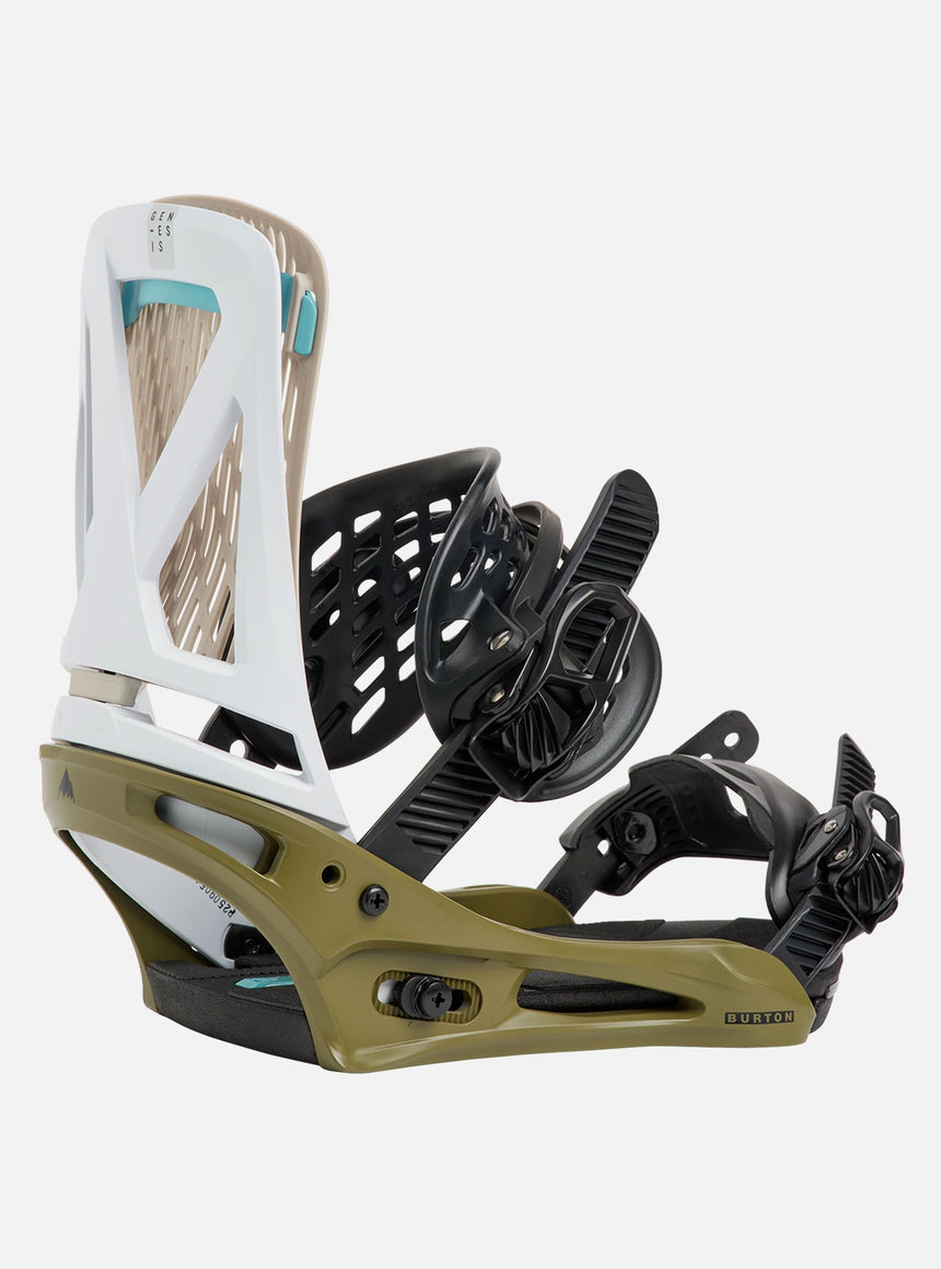 BURTON Genesis Bindings 2027 - White/Dried Moss