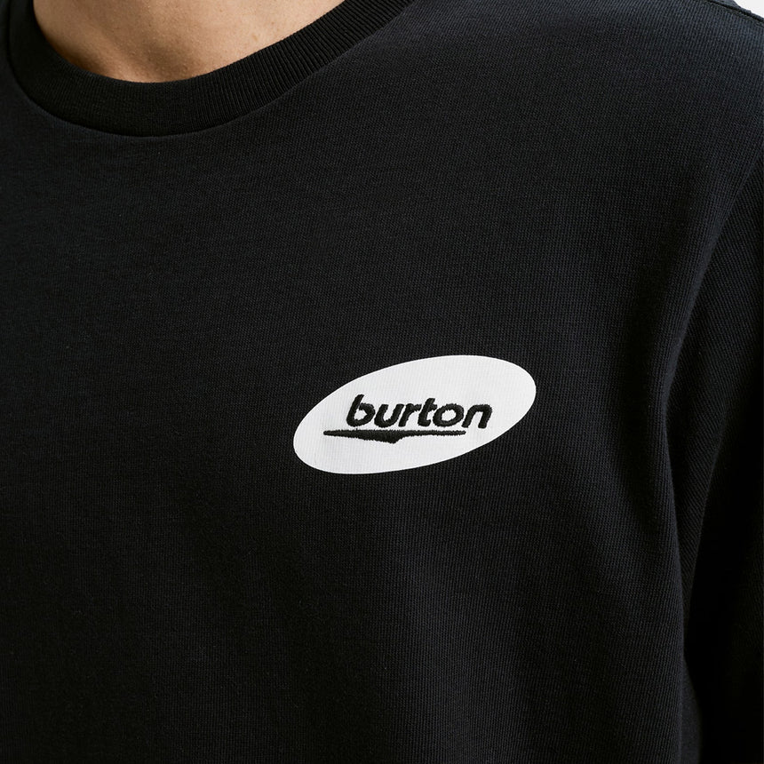 BURTON Heavyweight Logo Tee - True Black