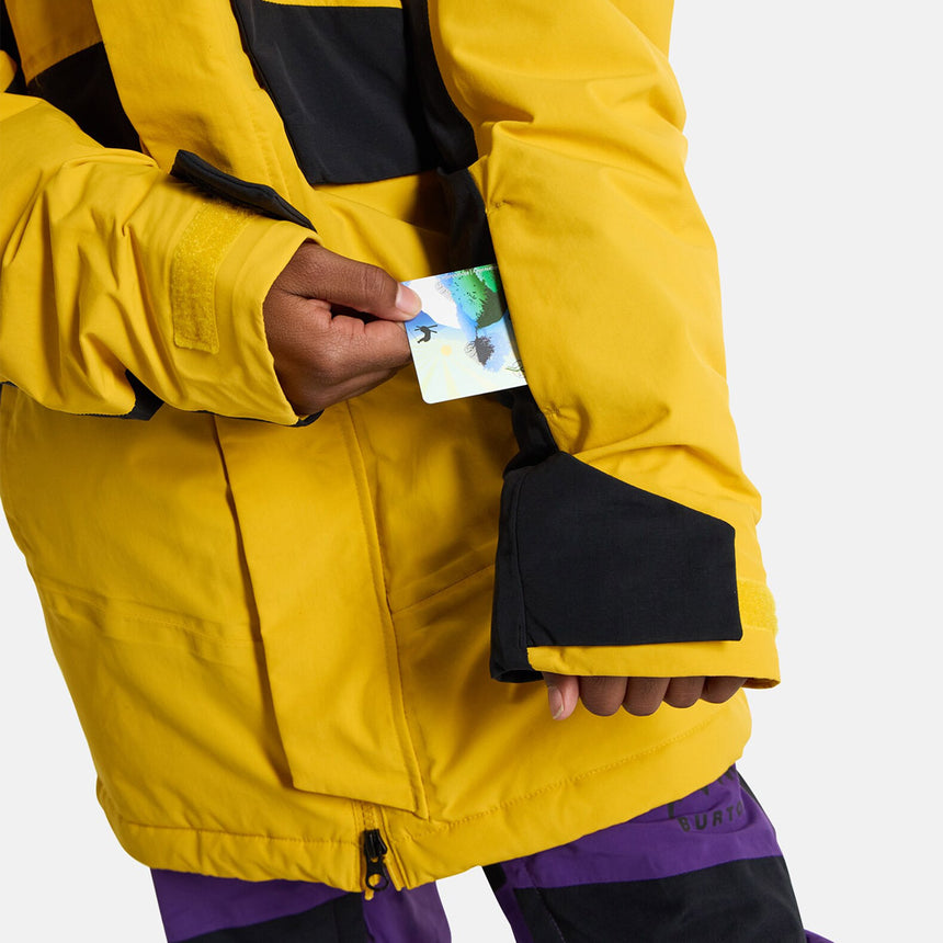 BURTON Kids' Ascutney Jacket 2026 - Goldenrod/True Black