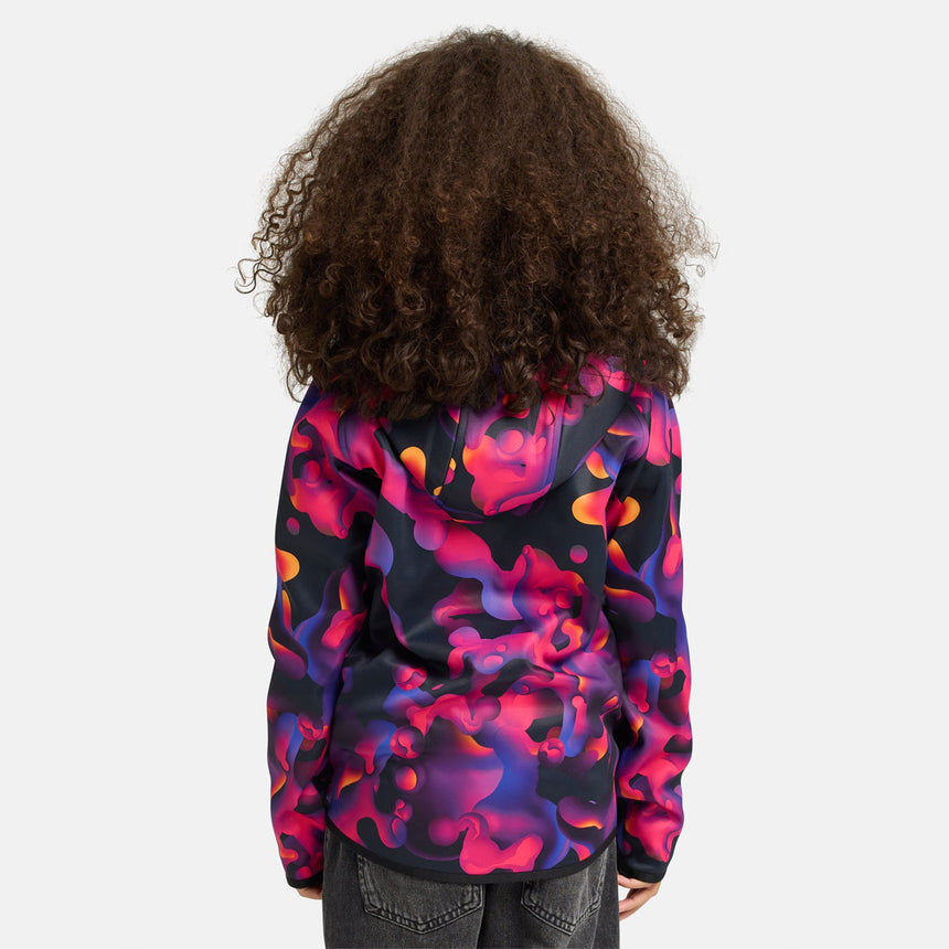 BURTON Kids' Crown Weatherproof Full Zip Hood - Lava Lamp