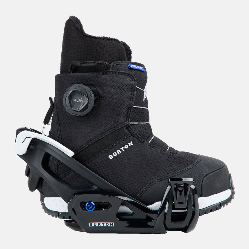 BURTON Kids' Grom Step On Bindings 2026 - Black