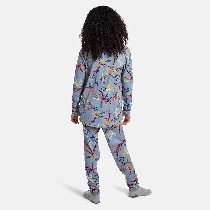 BURTON Kids' Lightweight Base Layer Set - Scribble