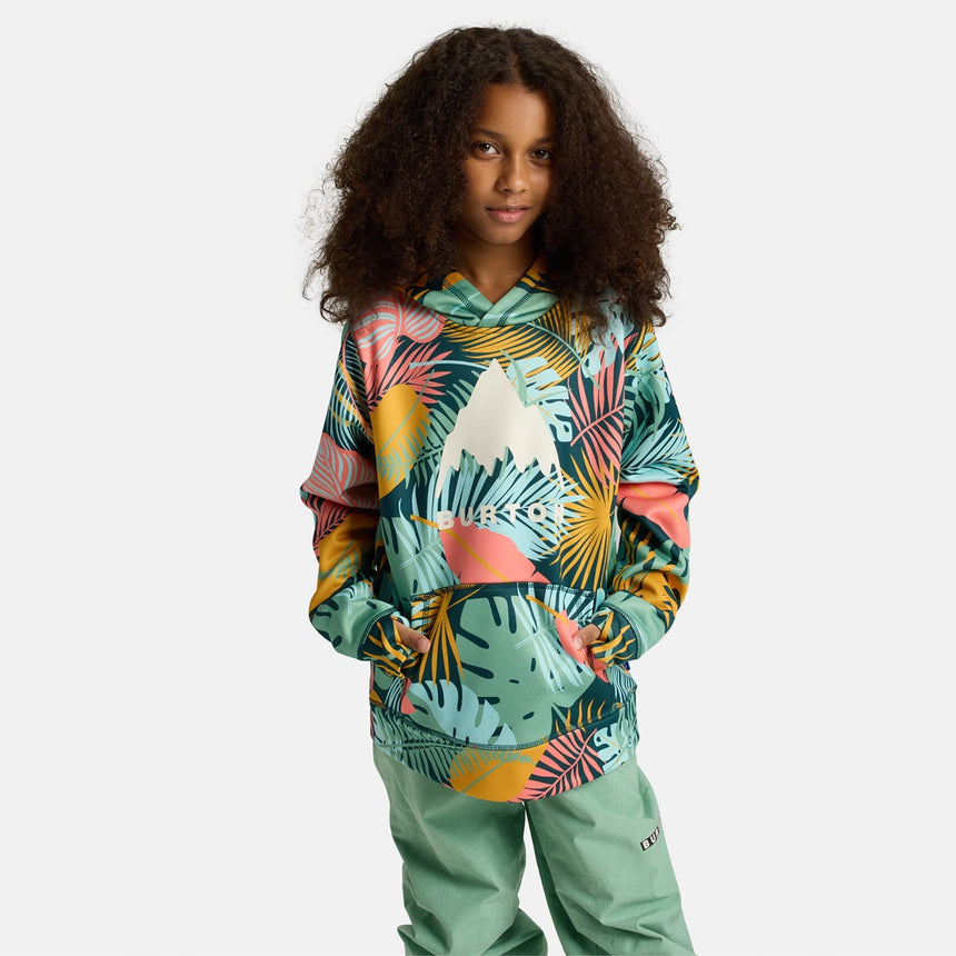 BURTON Kids' Oak Pullover Hood - Oversized Tropical