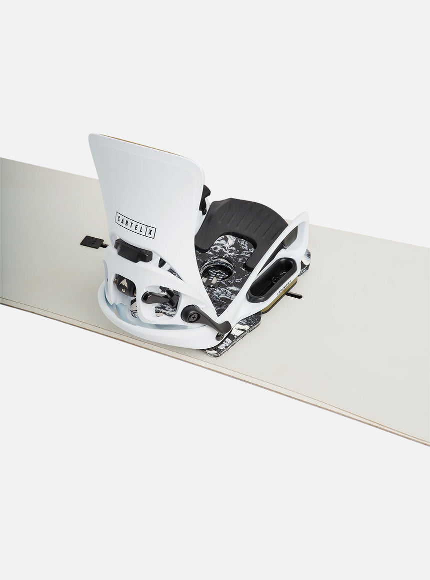BURTON Men's Cartel X EST Step On Bindings 2027 - White