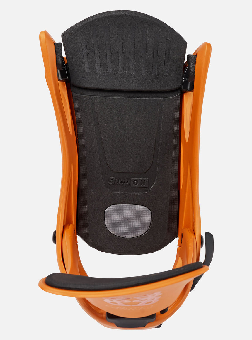 BURTON Men's Cartel X Step On Bindings 2027 - Goldfish Orange