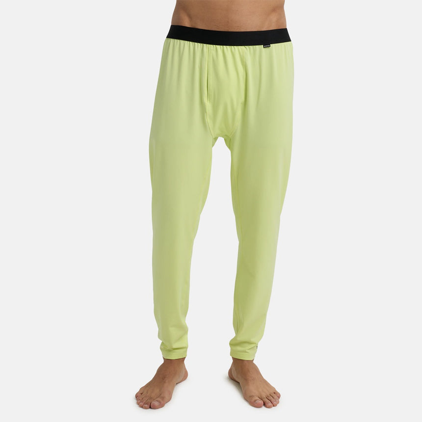 BURTON Midweight Base Layer Pants - Glow Yellow Green