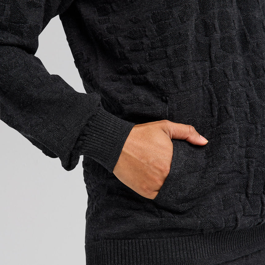 BURTON MINE77 3D Knit Merino Crew - Charcoal